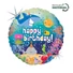 Kép 1/2 - Happy Birthday Ocean Holo fólia lufi 46 cm