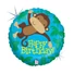 Kép 1/2 - Happy Birthday Monkey Buddy Holo fólia lufi 46 cm