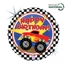 Kép 1/2 - Happy Birthday Monster Truck Holo fólia lufi 46 cm