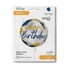 Kép 2/2 - Happy Birthday Glitter Marble Blue fólia lufi 46 cm