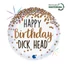 Kép 1/2 - Happy Birthday Dick Head fólia lufi 46 cm