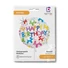 Kép 2/2 - Happy Birthday Balloons Dog Holo fólia lufi 46 cm
