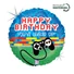 Kép 1/2 - Happy Birthday Controller Holo fólia lufi 46 cm