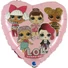 Kép 1/2 - LOL Surprise Pink fólia lufi 46 cm