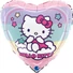 Kép 1/2 - Hello Kitty Rainbow fólia lufi 46 cm