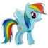 Kép 1/2 - Én kicsi pónim Rainbow Dash fólia lufi 84 cm