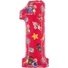 Kép 1/2 - CoComelon Red 1-es szám fólia lufi 66 cm