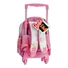 Kép 4/5 - Barbie Paints gurulós ovis hátizsák, táska 30 cm