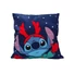 Kép 1/2 - Disney Lilo és Stitch, A csillagkutya Antler Karácsony párnahuzat 40x40 cm Velúr