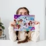 Kép 4/5 - Disney Hercegnők Story puzzle matrica és színező szett