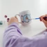 Kép 3/6 - Disney Jégvarázs Destiny festhető porcelán bögre 235 ml Díszdobozban