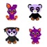 Kép 4/4 - Halloween Seasonal plüss meglepetés figura 4 változatban