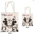 Kép 1/2 - Disney Minnie Mickey Kiss vászontáska, bevásárlótáska 44 cm
