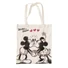 Kép 2/2 - Disney Minnie Mickey Kiss vászontáska, bevásárlótáska 44 cm