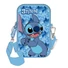Kép 1/3 - Disney Lilo és Stitch, A csillagkutya Blue Deluxe telefontartó táska 18 cm