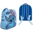 Kép 2/2 - Disney Lilo és Stitch, A csillagkutya Lazy Deluxe 3D hátizsák, táska 30 cm