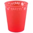 Kép 2/2 - Piros Bright red micro prémium műanyag pohár 250 ml