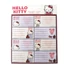 Kép 1/3 - Hello Kitty Apple füzetcímke 16 db-os
