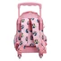 Kép 3/4 - Disney Minnie Pretty in Pink gurulós ovis hátizsák, táska 30 cm