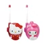 Kép 1/7 - Hello Kitty My Melody Walkie Talkie 3D