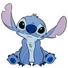 Kép 2/4 - Disney Lilo és Stitch, A csillagkutya Cute XL falióra 50 cm