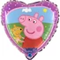 Kép 1/2 - Peppa malac Teddy fólia lufi 46 cm