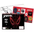 Kép 1/6 - Pókember World of Webs A/4 spirál vázlatfüzet 40 lapos matricával