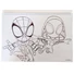Kép 4/6 - Pókember Spidey Dino-Webs A/4 spirál vázlatfüzet 40 lapos matricával