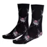 Kép 2/2 - Hello Kitty Kuromi Black felnőtt hosszú szárú zokni 36/43