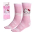 Kép 1/2 - Hello Kitty Pink felnőtt hosszú szárú zokni 36/43