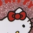 Kép 4/5 - Hello Kitty Pink csillámos hajkefe 13 cm