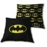 Kép 1/2 - Batman Symbol párna, díszpárna 40x40 cm Velúr