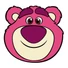 Kép 2/2 - Disney Játékháború Lotso formapárna, díszpárna Velúr