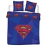Kép 1/3 - Superman Blue dupla, kétszemélyes ágyneműhuzat 240×220cm, 65x65 cm