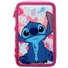 Kép 2/7 - Disney Lilo és Stitch, A csillagkutya Pink Wave tolltartó töltött 3 emeletes