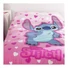 Kép 3/3 - Disney Lilo és Stitch, A csillagkutya Rose Heart ágyneműhuzat 140×200cm, 65x65 cm