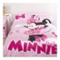 Kép 2/3 - Disney Minnie Pink Polka Bow ágyneműhuzat 140×200cm, 65x65 cm