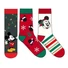 Kép 2/2 - Disney Mickey Santa Hat Karácsonyi férfi Zokni 36/40