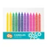 Kép 2/3 - Színes Crayons tortagyertya, gyertya szett 12 db-os