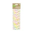 Kép 2/2 - Színes Colorful Dots papír szívószál 12 db-os