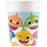 Kép 1/2 - Baby Shark Fun in the Sun papír pohár 8 db-os 200 ml FSC