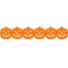 Kép 1/3 - Halloween Tök papír girland 300 cm