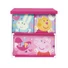 Kép 1/4 - Peppa malac Friends játéktároló állvány 3 rekeszes 53x30x60 cm