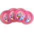 Kép 2/4 - Disney Hercegnők Live Your Story micro prémium műanyag lapostányér 4 db-os szett 21 cm