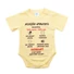 Kép 1/2 - Feliratos rövid ujjú baba body