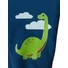 Kép 2/2 - Vízlepergetős softshell kisfiú nadrág Dínó mintáva