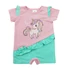 Kép 1/2 - A Rövid ujjú kislány baba napozó - unikornis mintával