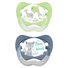 Kép 3/6 - 31003 NIP Family szilikon játszócumi 0-6 hónapos korig 2db-os