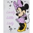 Kép 2/3 - Belül bolyhos hosszú ujjú rugdalózó Minnie egér mintával