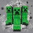 Kép 2/3 - Belül bolyhos hosszú ujjú fiú pulóver Minecraft mintával